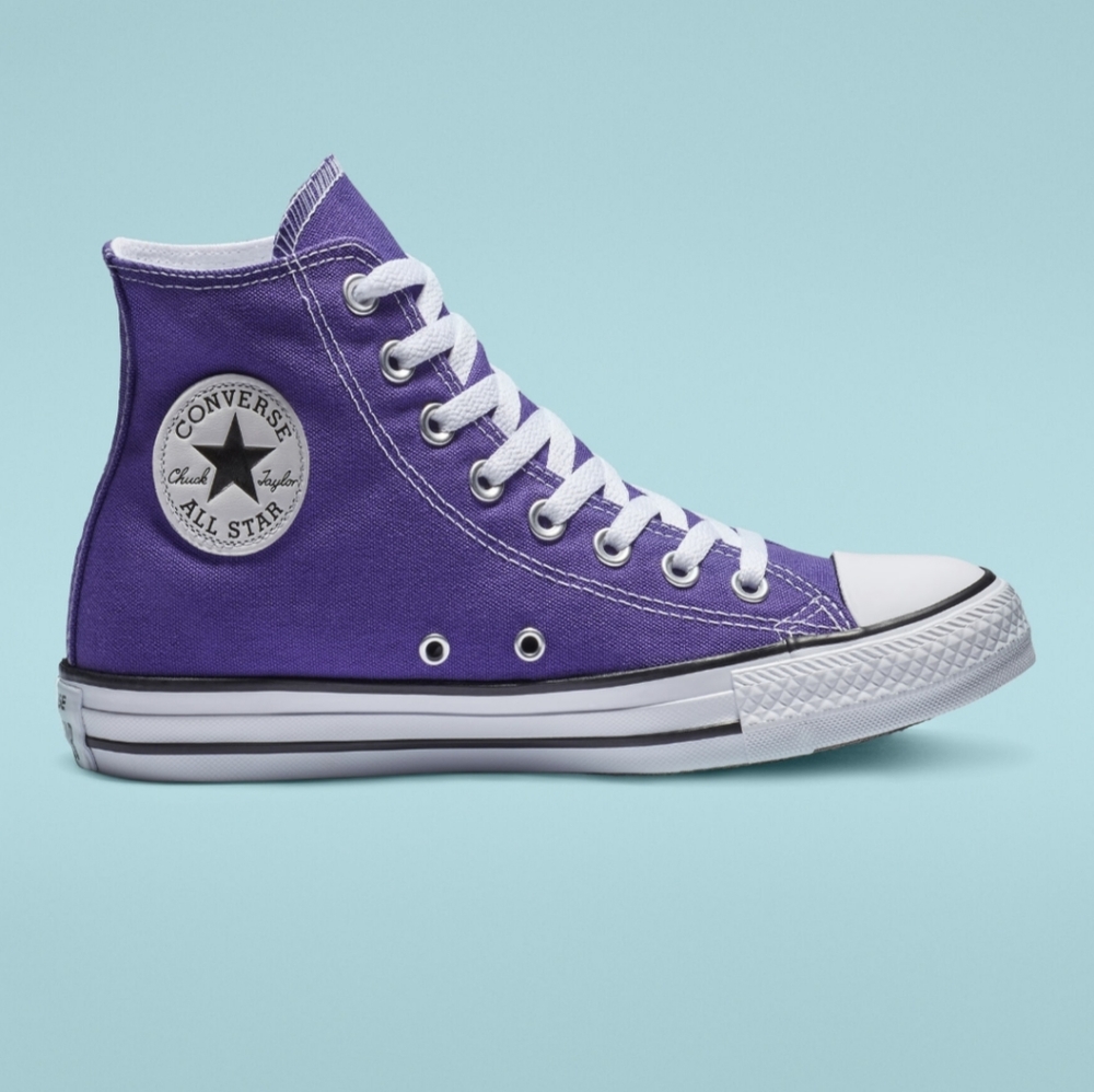 Brand New Purple Converse 💜 ✨